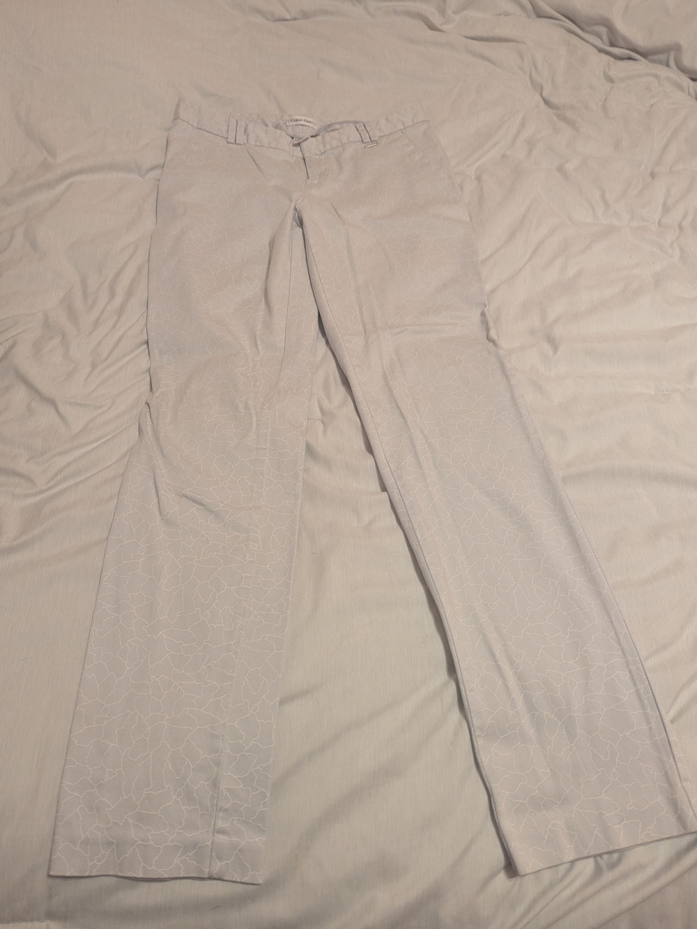 Calvin Klein Light Beige Men's Dress Pants